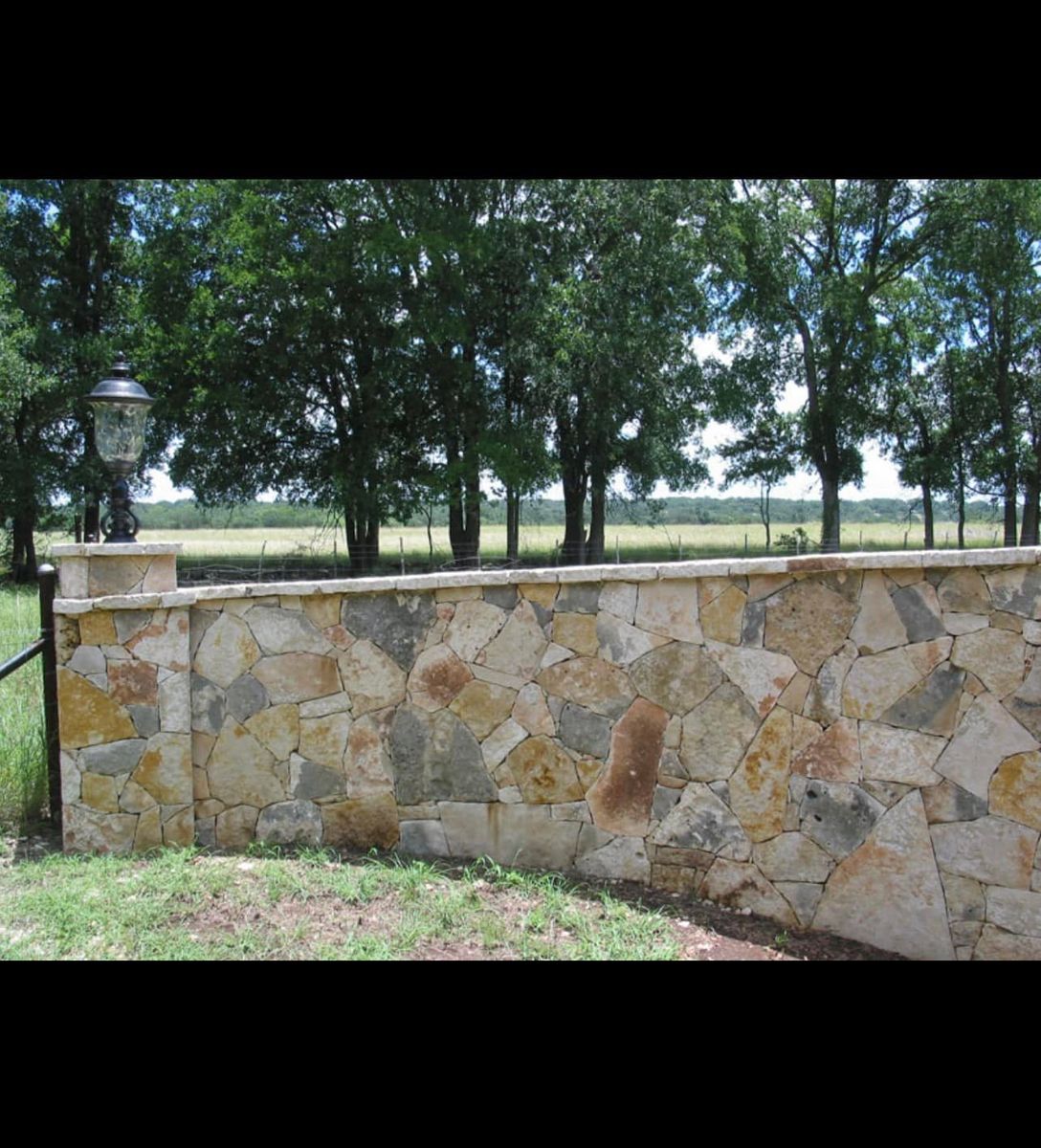 Retaining Wall Construction for DR Landscape in San Antonio, TX