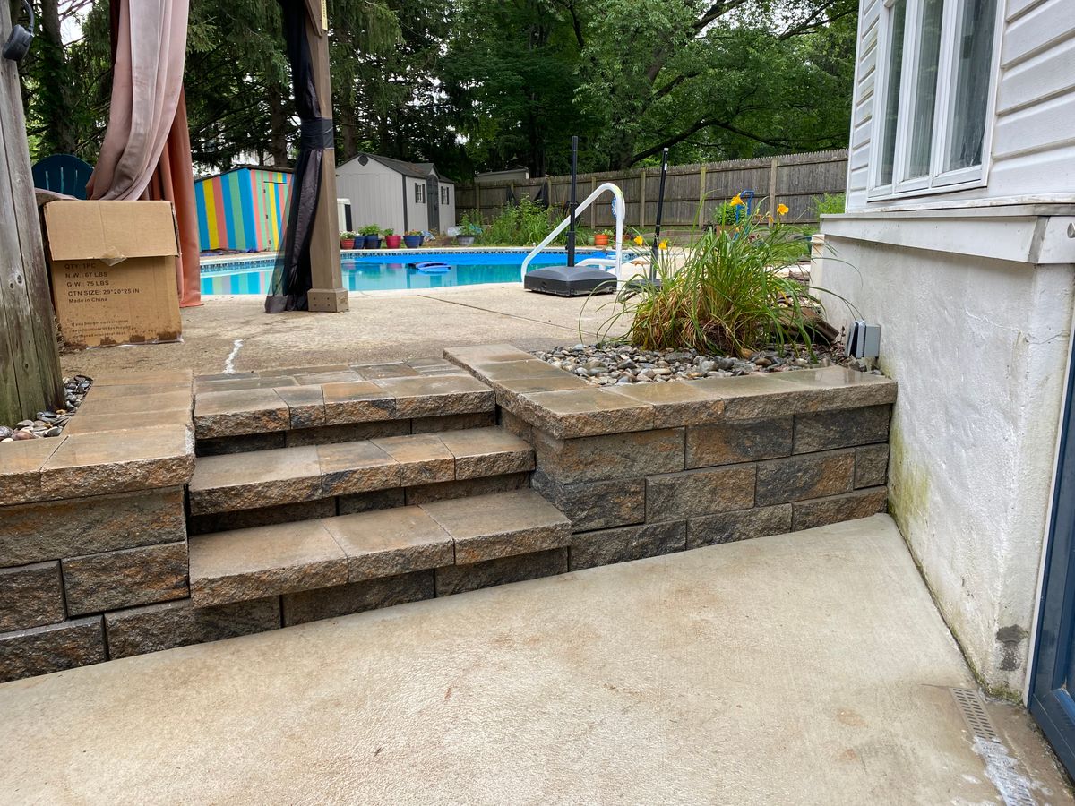 Patio Design & Construction for Markey Masonry LLC in Phoenixville, PA