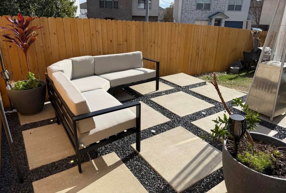 Patio Design & Construction for Creative Edge Co. in San Antonio, TX