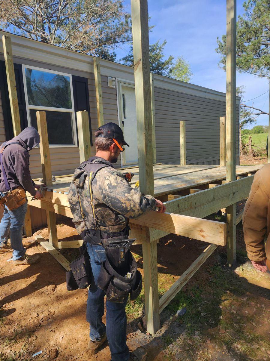 Deck And Patio Construction for S.W. Construction in Center, TX
