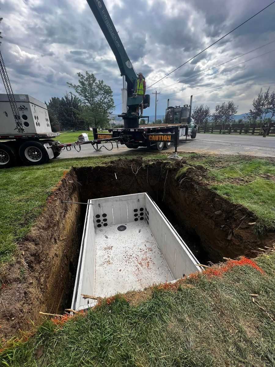 Residential & Commercial Excavation for Double C Plumbing & Excavation in Tremonton, UT