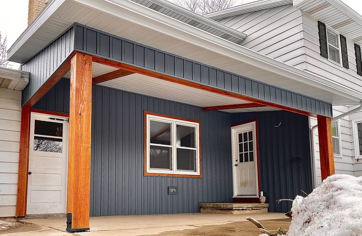 Porch Cover Building for Tru Frame Outdoor Structures in Menasha, WI