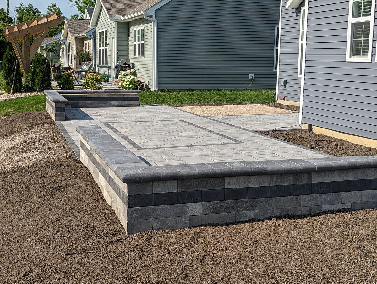 Patio Design & Construction for Double D Landscape Services in Columbus ,  OH