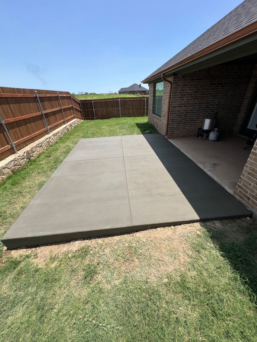 Concrete Slab Construction for BW Concrete Contracting LLC in Fort Worth, TX