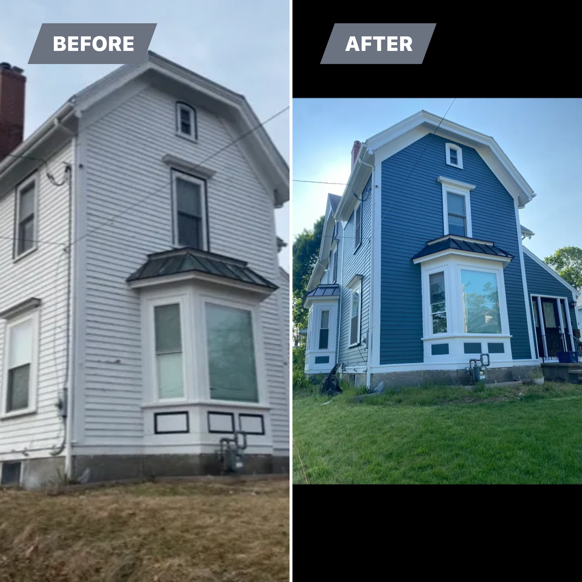Exterior Painting for Peterson Painting Company in Peabody, Massachusetts