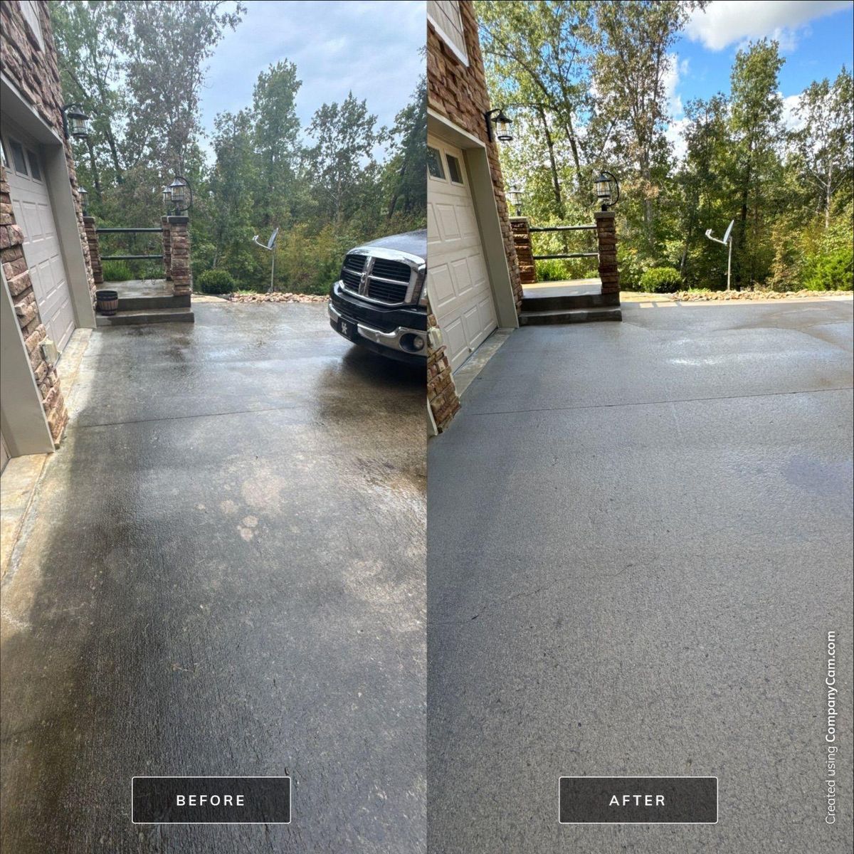 Driveway and Sidewalk Cleaning for Cumberland Gap Pro Wash LLC in Harrogate, Tennessee