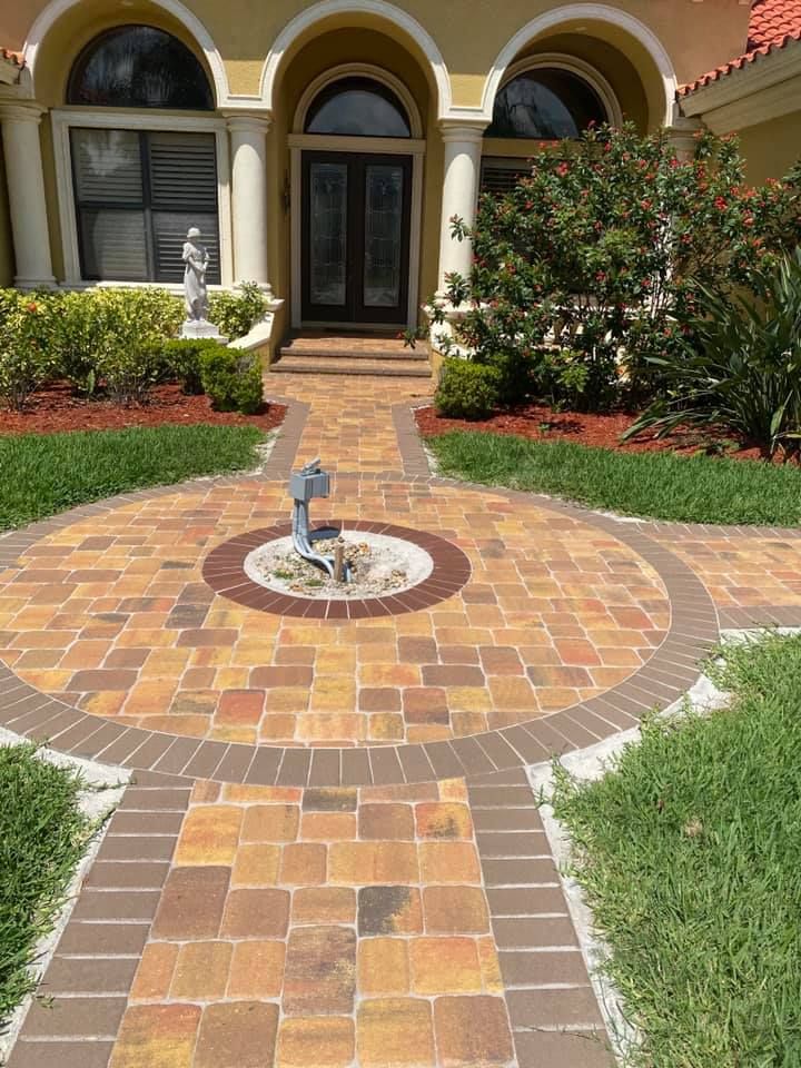 Paver Walkways  for Fafa's Omega Brick Pavers in Lakeland, FL