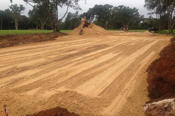 Commercial Foundation Pads for Benefield Dirt & Trucking in Monroe, LA