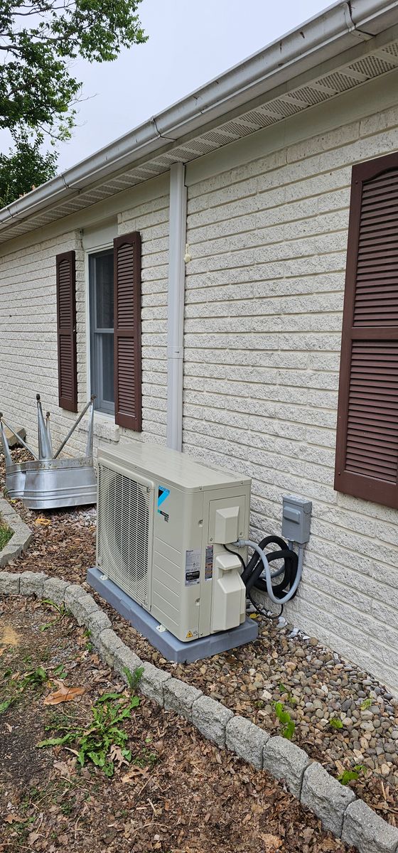 Installation of HVAC Systems for Chaney’s Mechanical Services LLC in Sharpsburg, MD