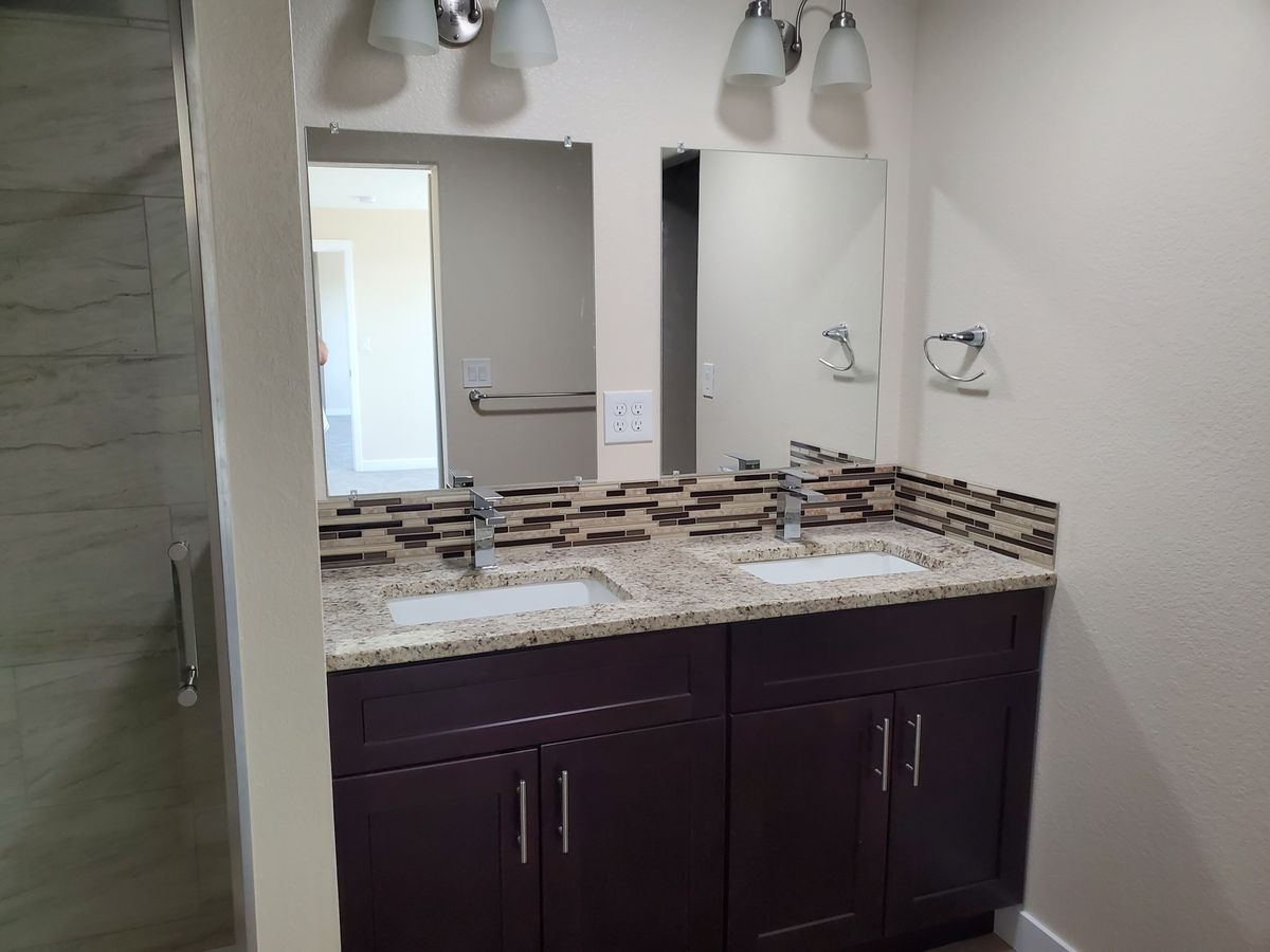 Bathroom Renovation for Mountain View Association LLC. in Colorado Springs, CO