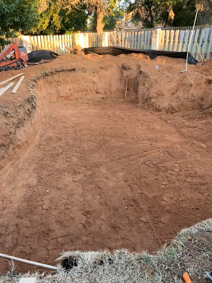 Residential & Commercial Excavation for Jay-T Construction in Burnet, TX