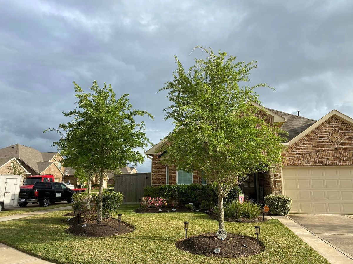 Mulch Installation for The Lawn Care Brother’s in Brookshire,  TX