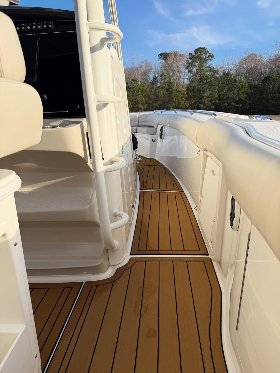 Boat Detail for Relentless Shine Mobile Detailing in Calabash, NC