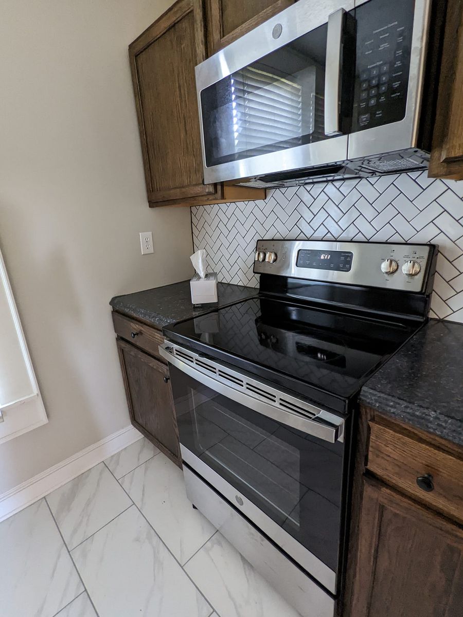 Kitchen Renovation for Landin's TILE WORK in Shelby, NC