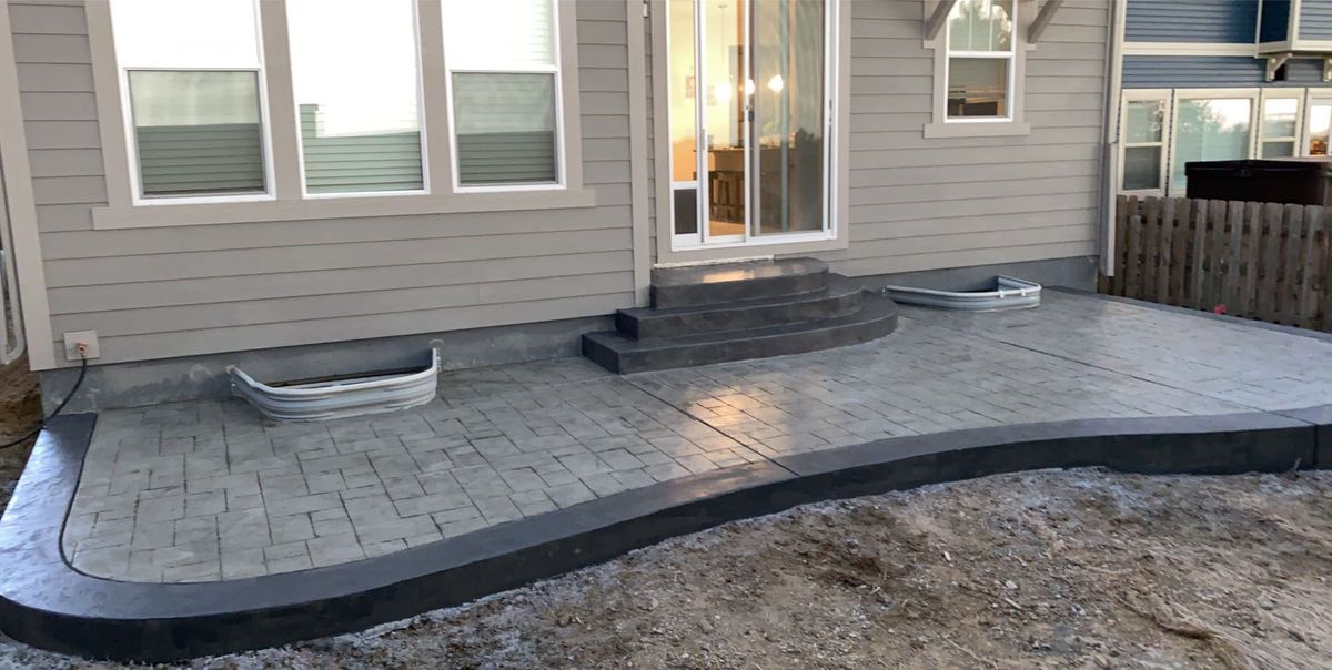 Patio Design & Installation for B&M Concrete LLC in Longmont, CO