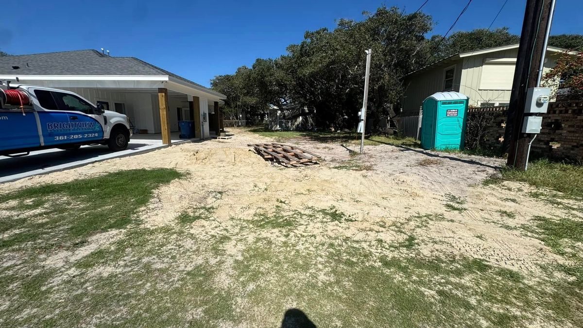 Land Clearing for CRM Palm & Landscaping in Rockport, TX