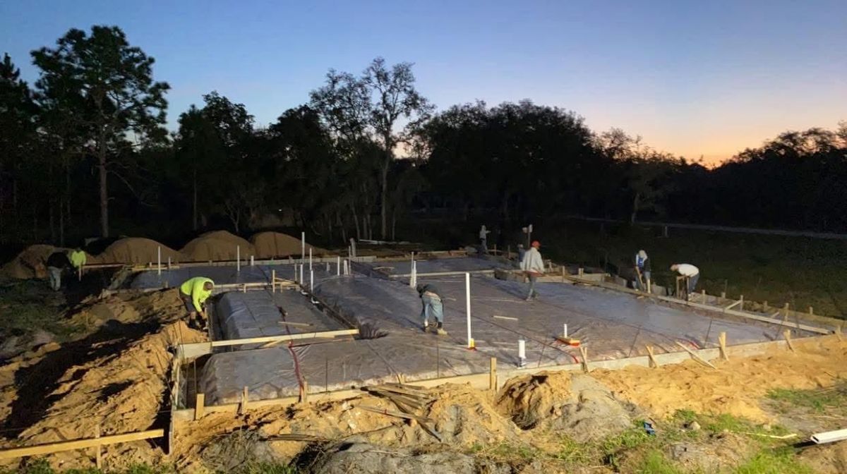 Concrete Slab Construction for All Phases Decorative Concrete in Sebring, FL