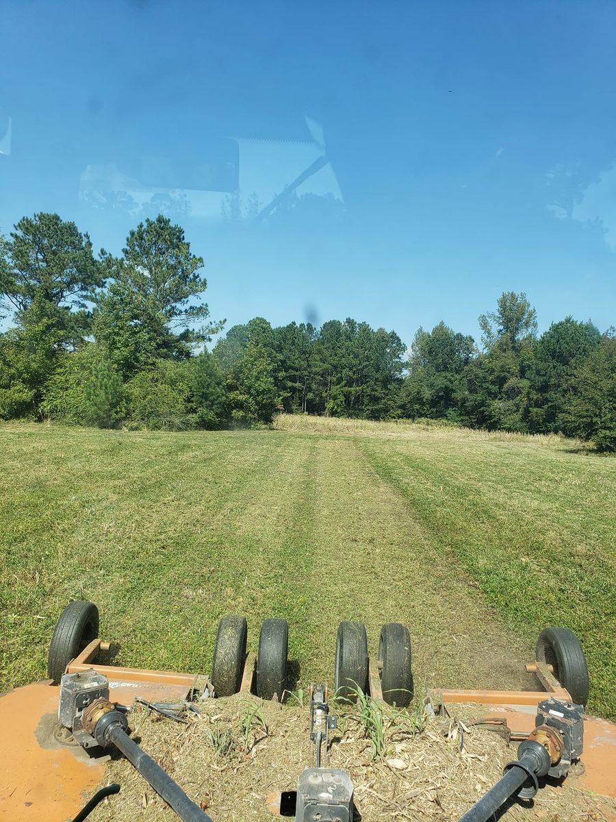 Bush Hogging for TJ Farm and Land Management in Loris, SC