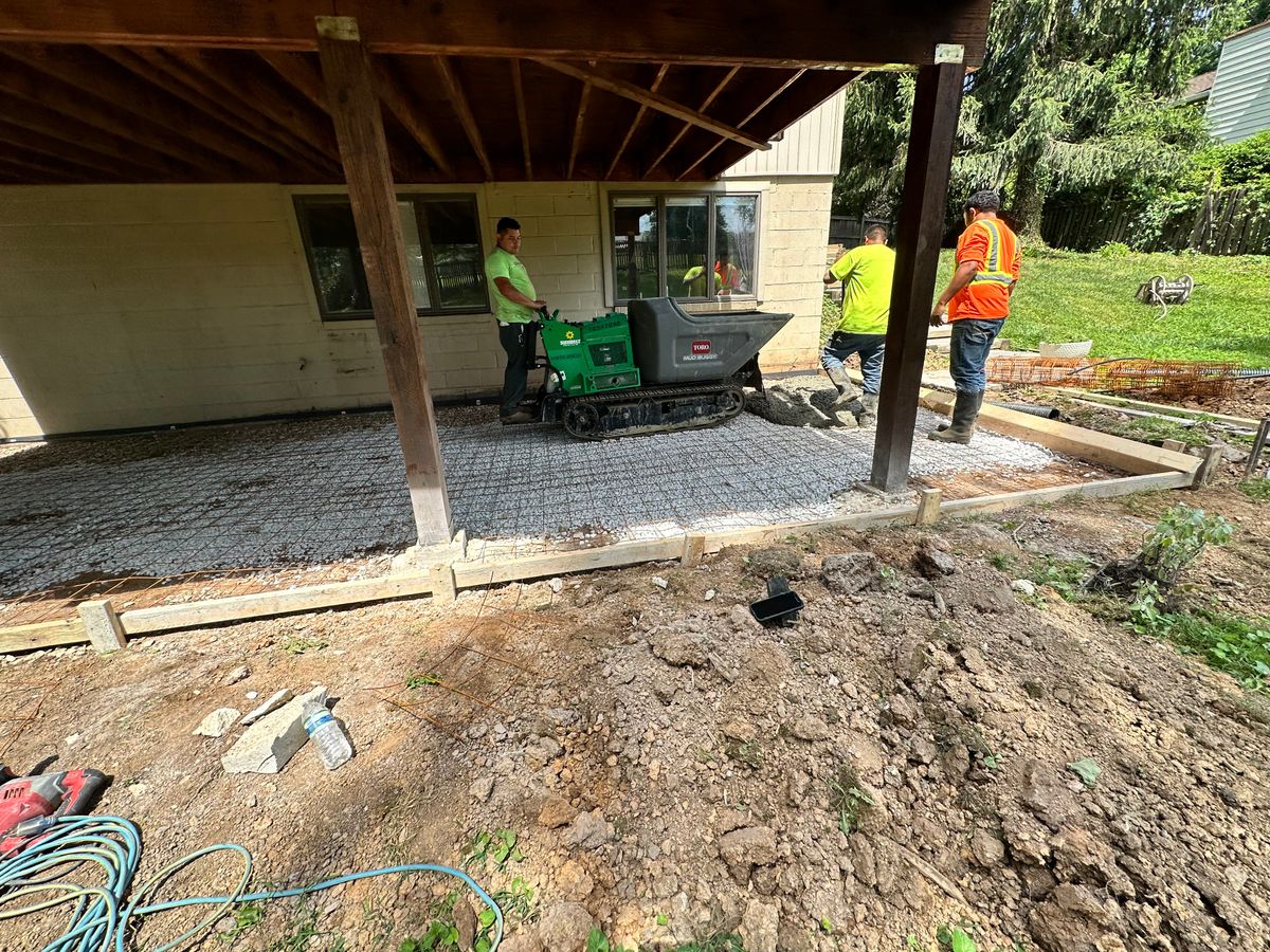 Concrete Installation and Repair for Matteo Hardscapes in Towson,  MD