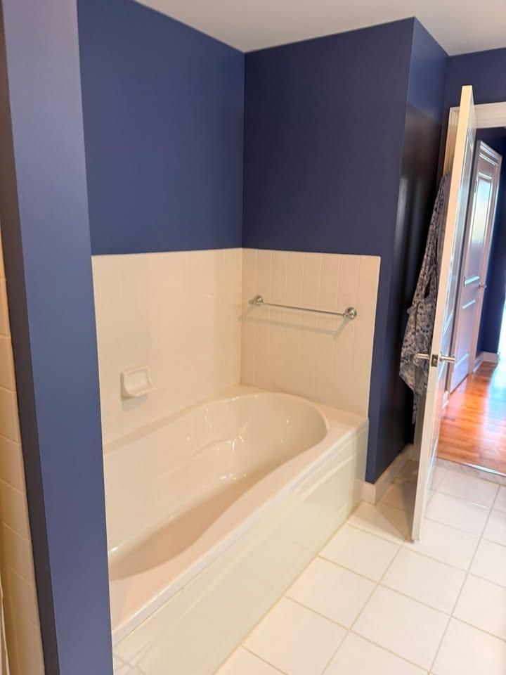 Bathroom renovations for Bassett Construction in Groveland, MA
