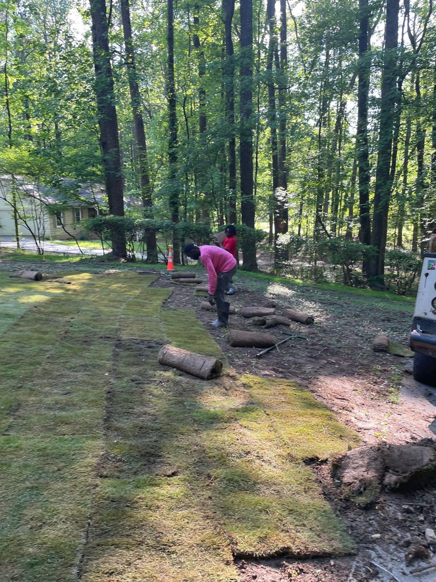 🌱 NB Sod Installation for New Beginning Landscape & Remodel LLC in Atlanta, GA