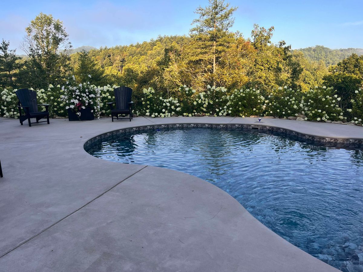 Pool Concrete Work for ZRS Pools and Construction in Granite Falls, NC