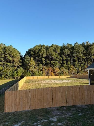 Fence Installation for RedLine Fencing in Moyock, NC