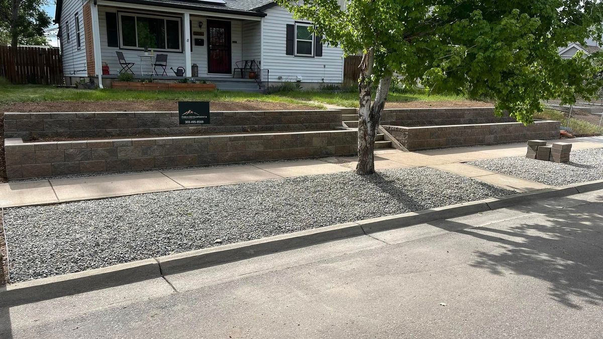 Retaining Wall Construction for Parga Development & Maintenance Services  in Thornton, CO