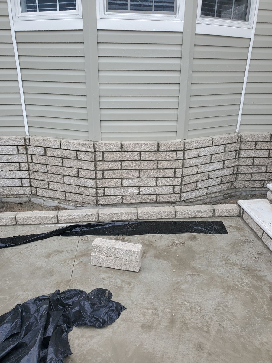 Retaining Wall Construction for Clark Masonry in Lake County, FL