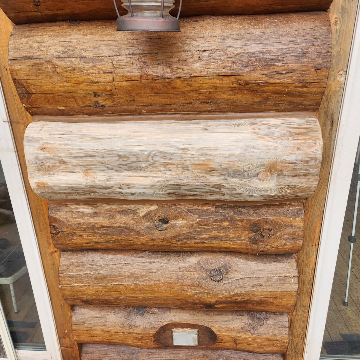 Log Home Restoration for Kenneth Fuller in Cleveland, MN