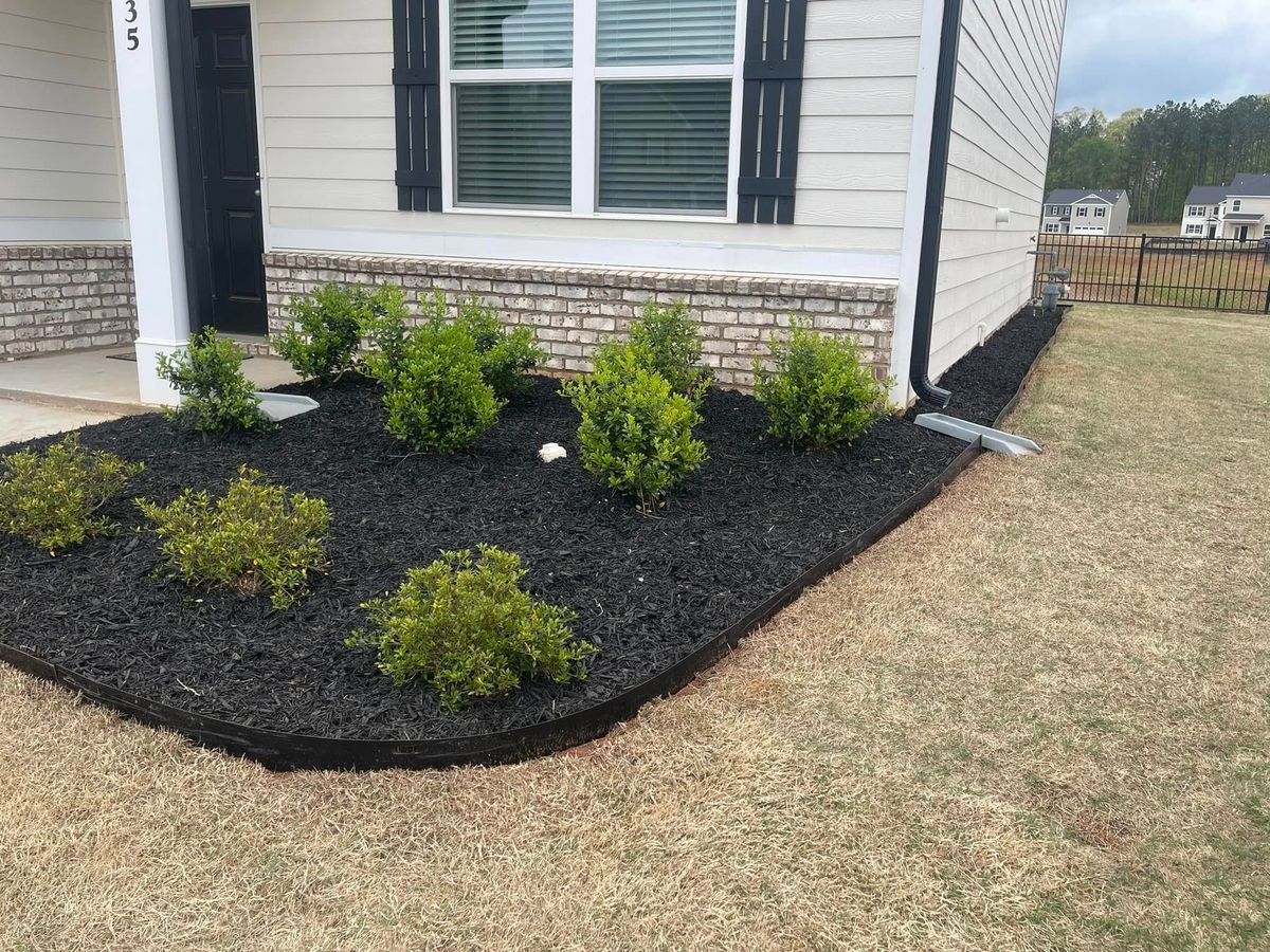 Mulch Installation for JC Lawn Care and Landscaping in Athens, GA