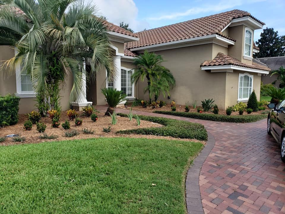 Downspouts Installation for Sam's French Drains and Landscape in Orlando, Florida