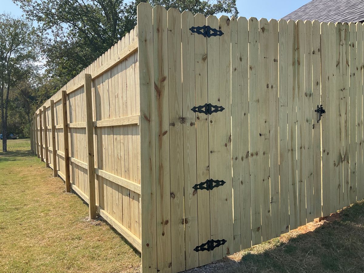 Residential Fencing for JR Fences in Lindale, TX