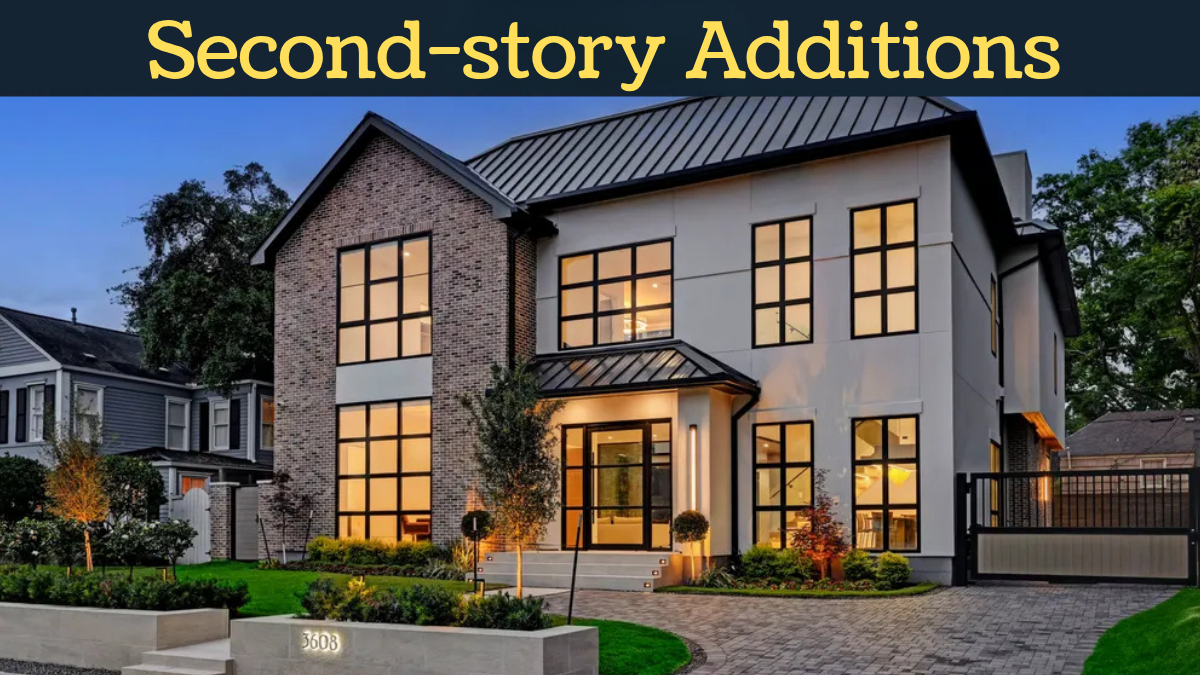 Room Additions & Expansions for Texas Estate Construction in West University Place, TX