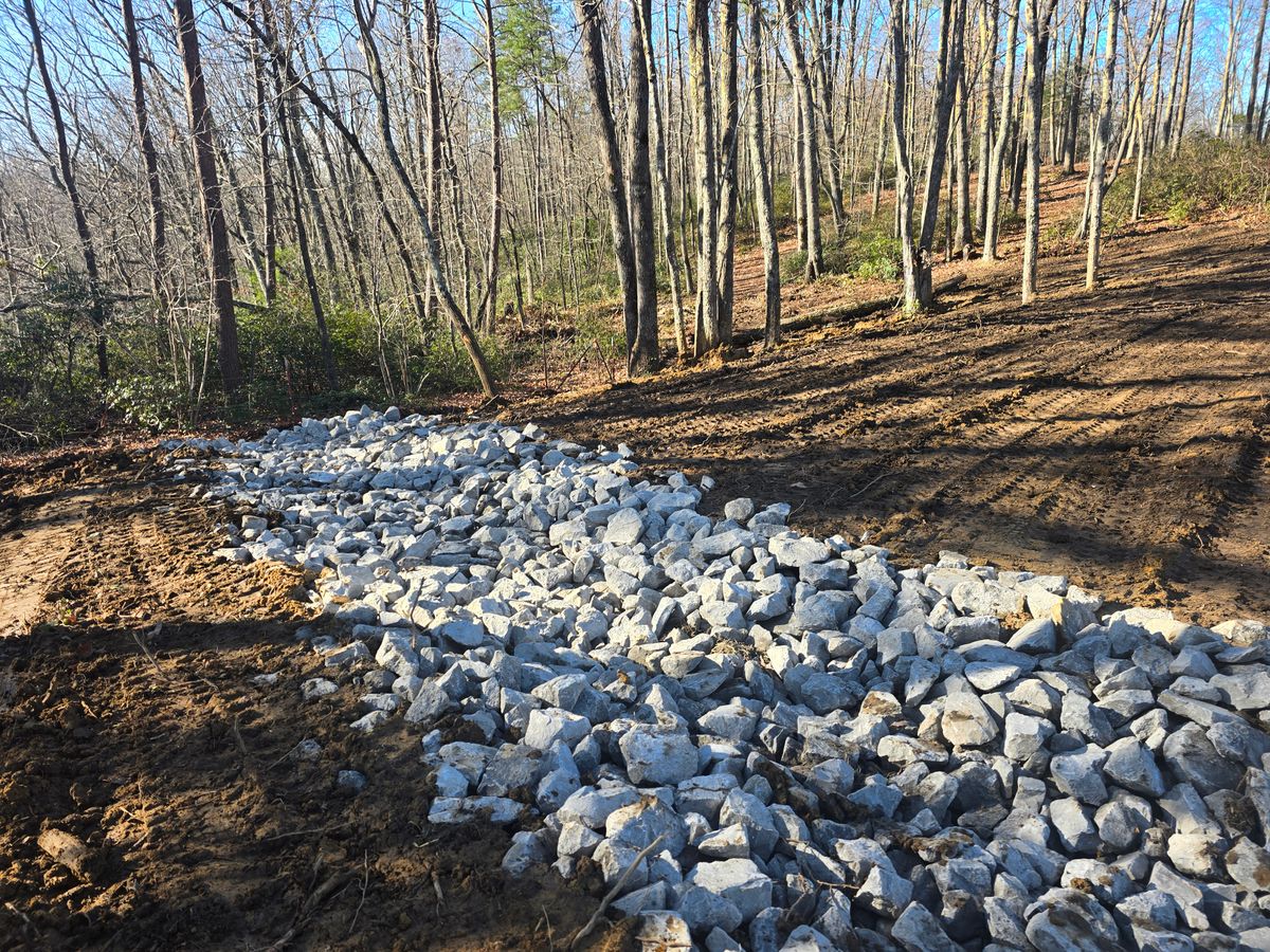 Land Grading for Troyer's Excavation in Monterey, TN