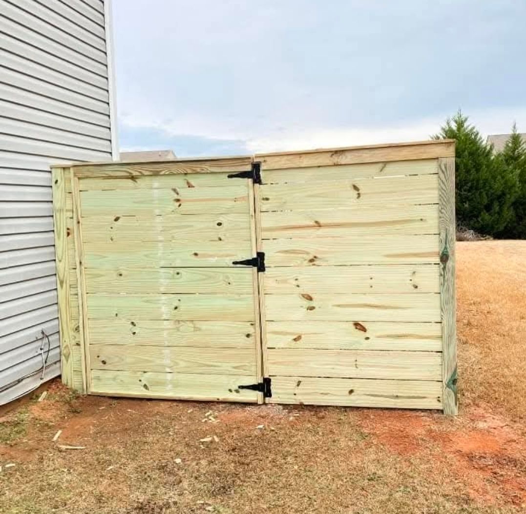 Fencing for All Out Construction in Atlanta, GA