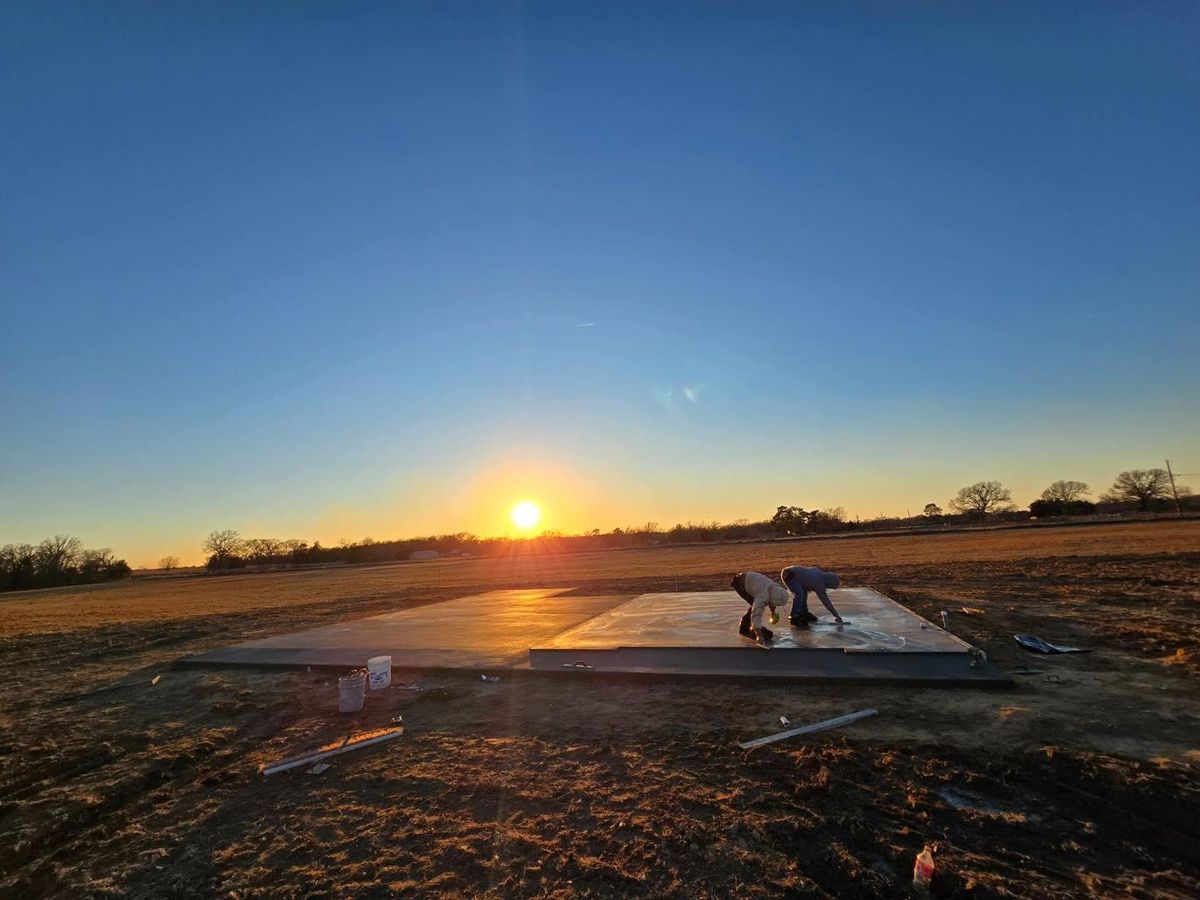 Concrete for J&J Concrete in Scurry, TX