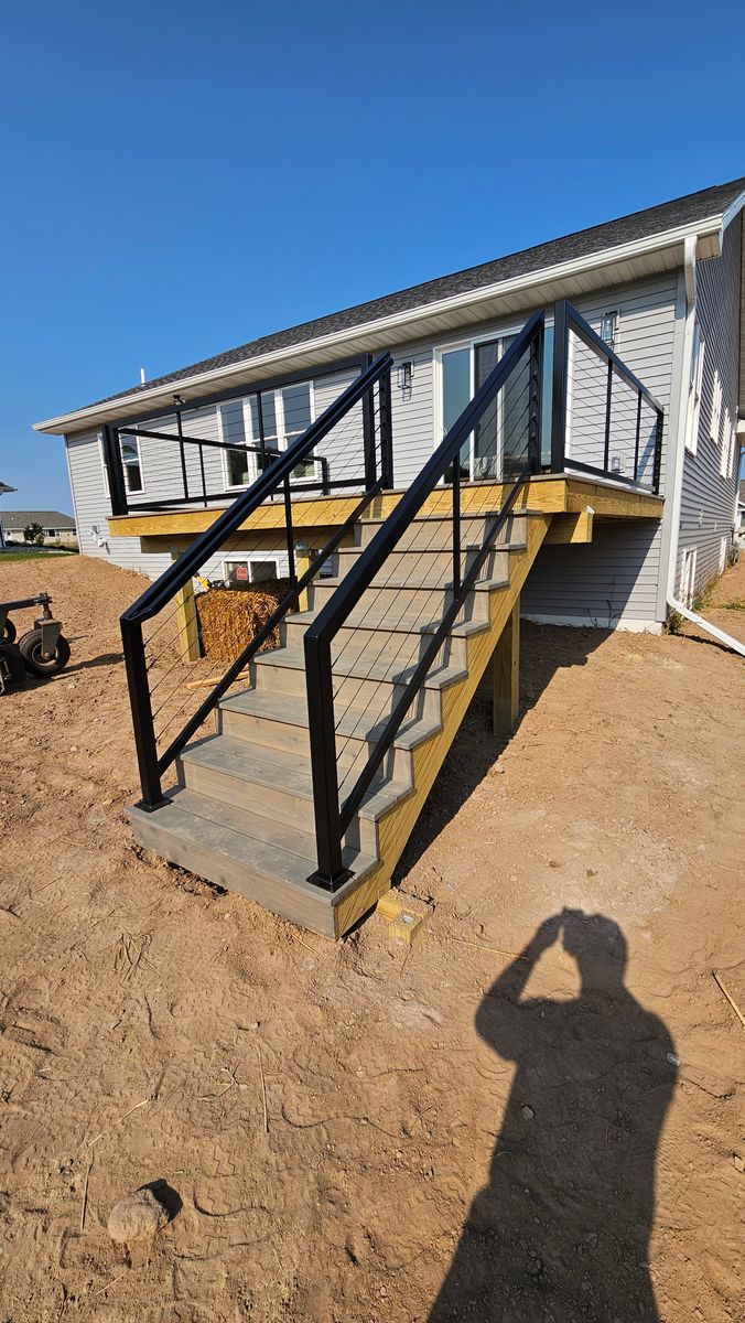 Exterior Railing for Timber Concepts  in Abrams, WI
