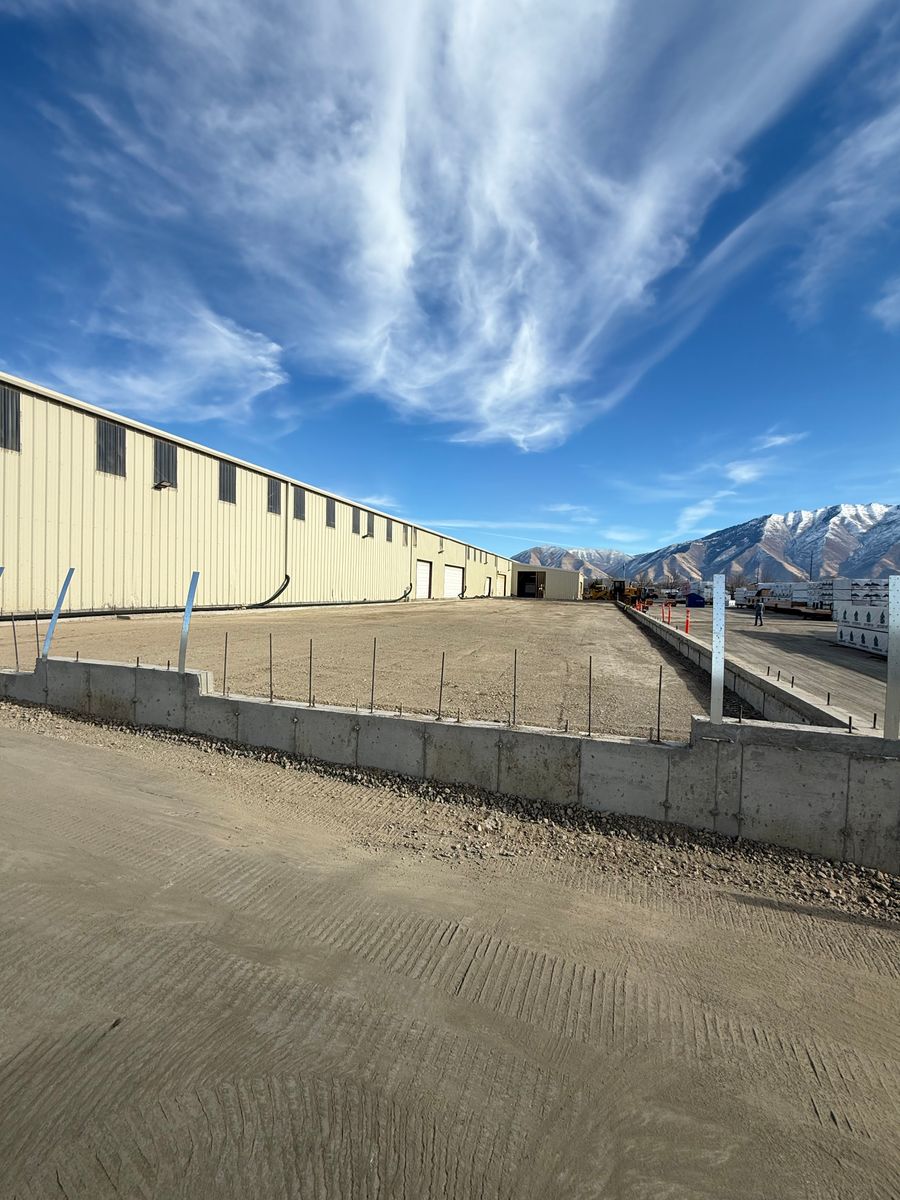 Grading for RS Excavation LLC in Spanish Fork, UT