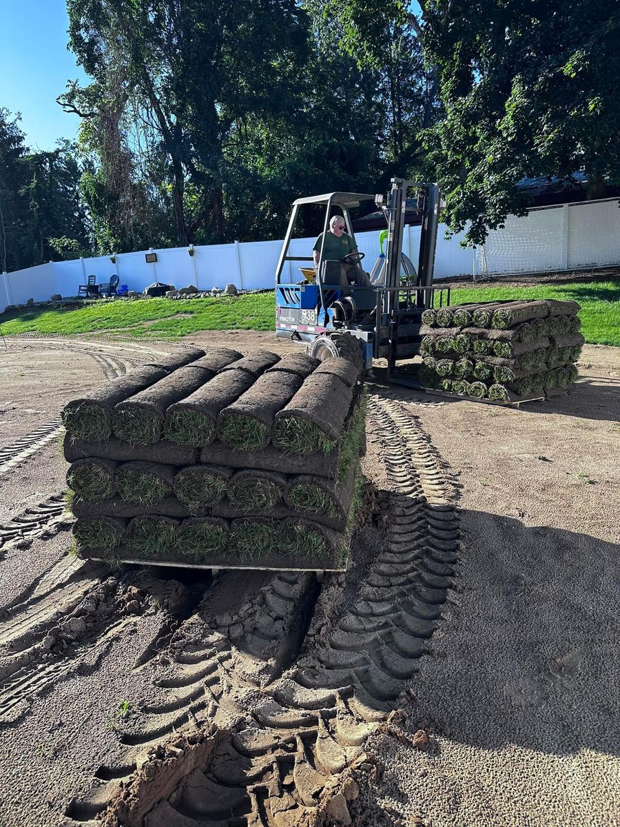 Sod Installation for 4 Brothers Landscaping LLC in Albany, NY