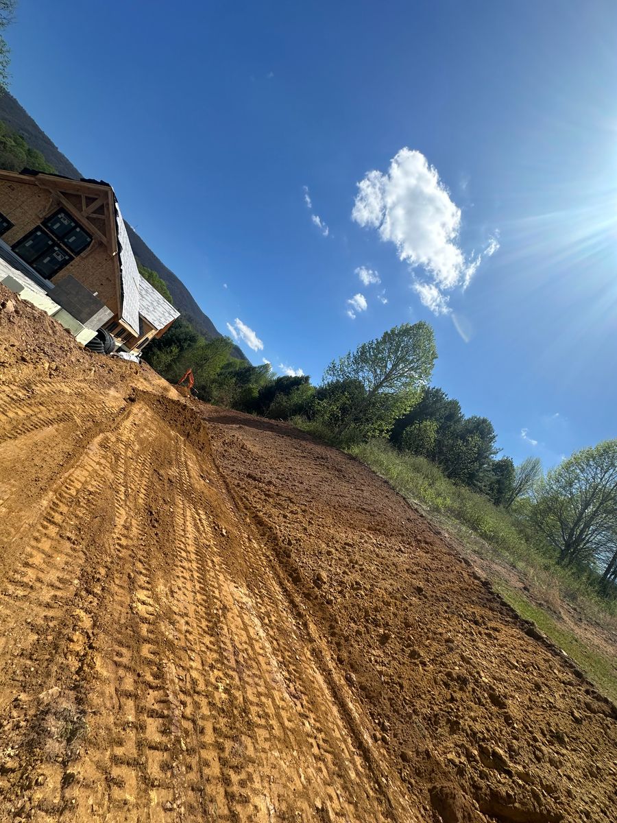 Land Clearing for Trophy Ridge Grading & Hauling in Mountain City, TN