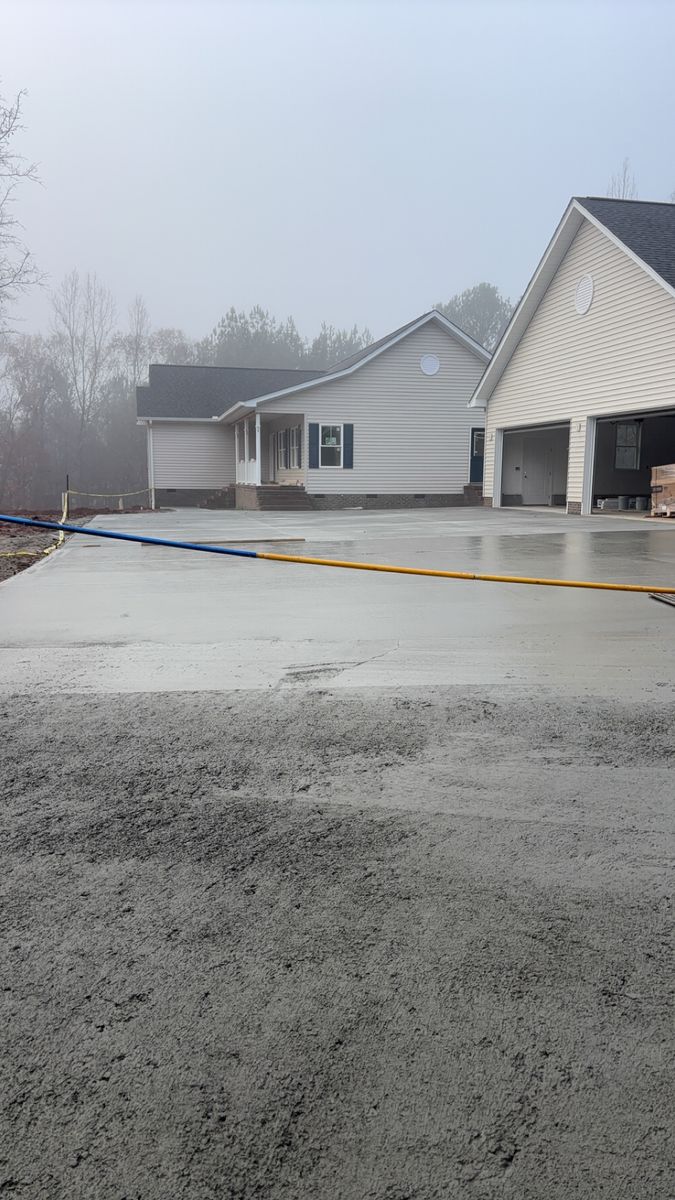 Excavation for Baer & Sons Concrete in Greenwood County, SC