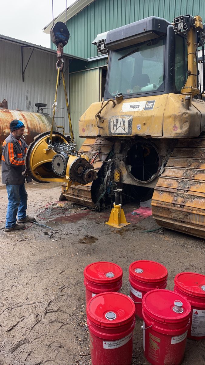 Heavy Equipment repair/maintenance for JUSTIN JACQUES LLC DBA DOUBLE J EXCAVATION in Nashville, AR