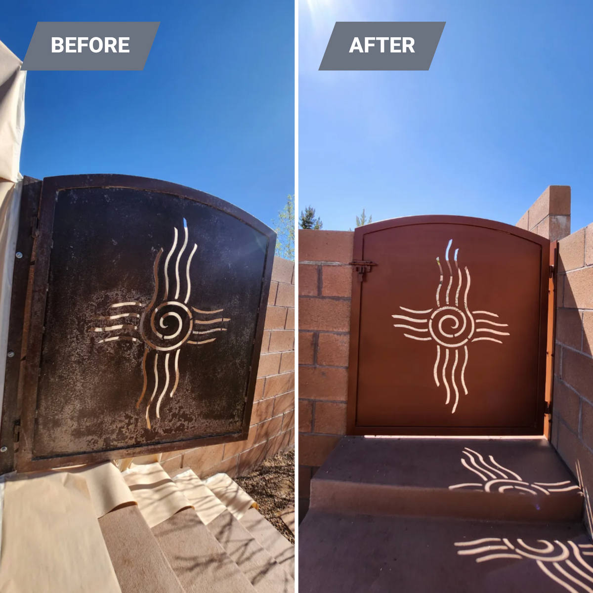Staining for New Color House Painting in Albuquerque, NM
