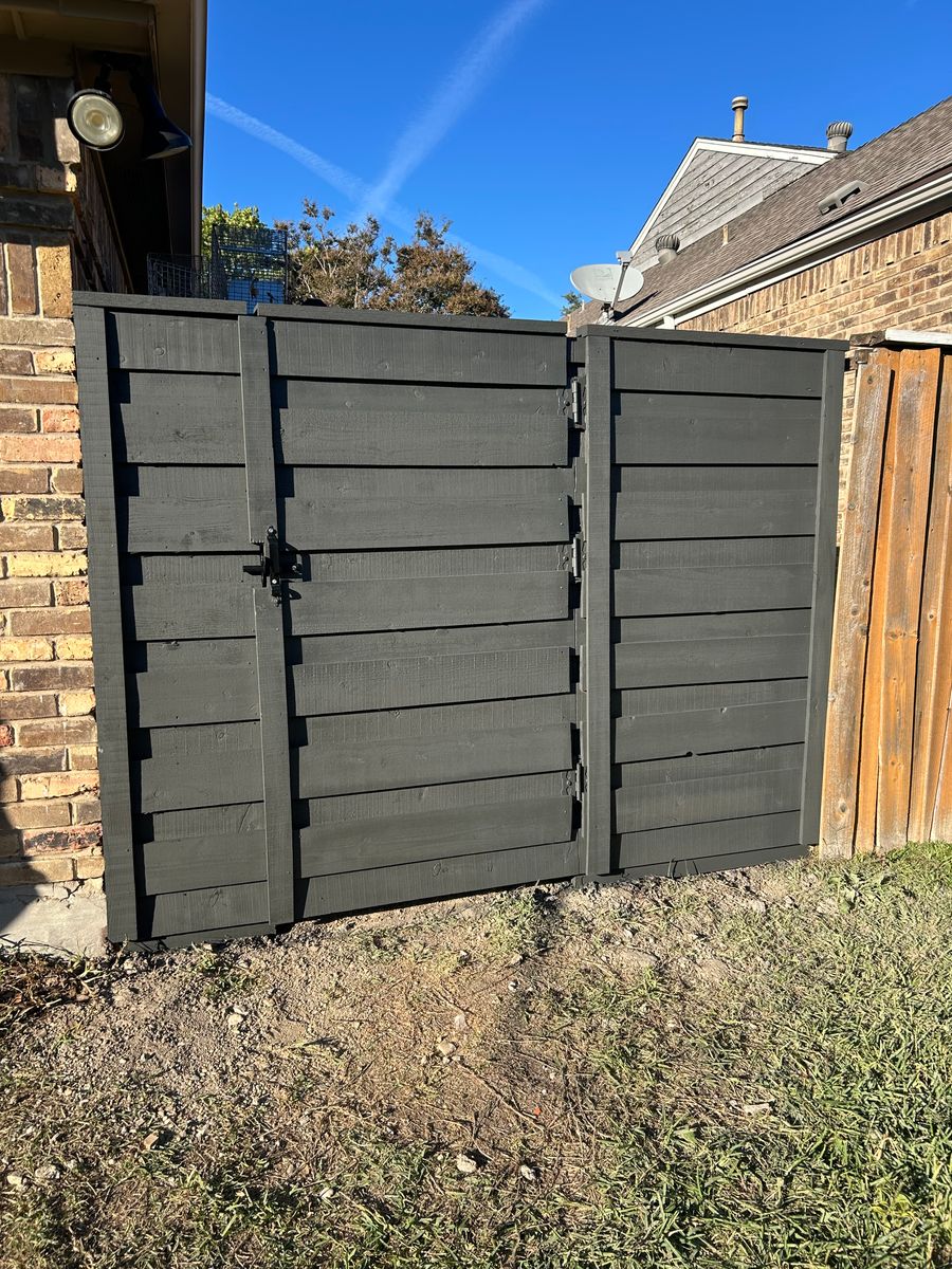 Fence Installation for Fence Connection TX LLC in McKinney, TX