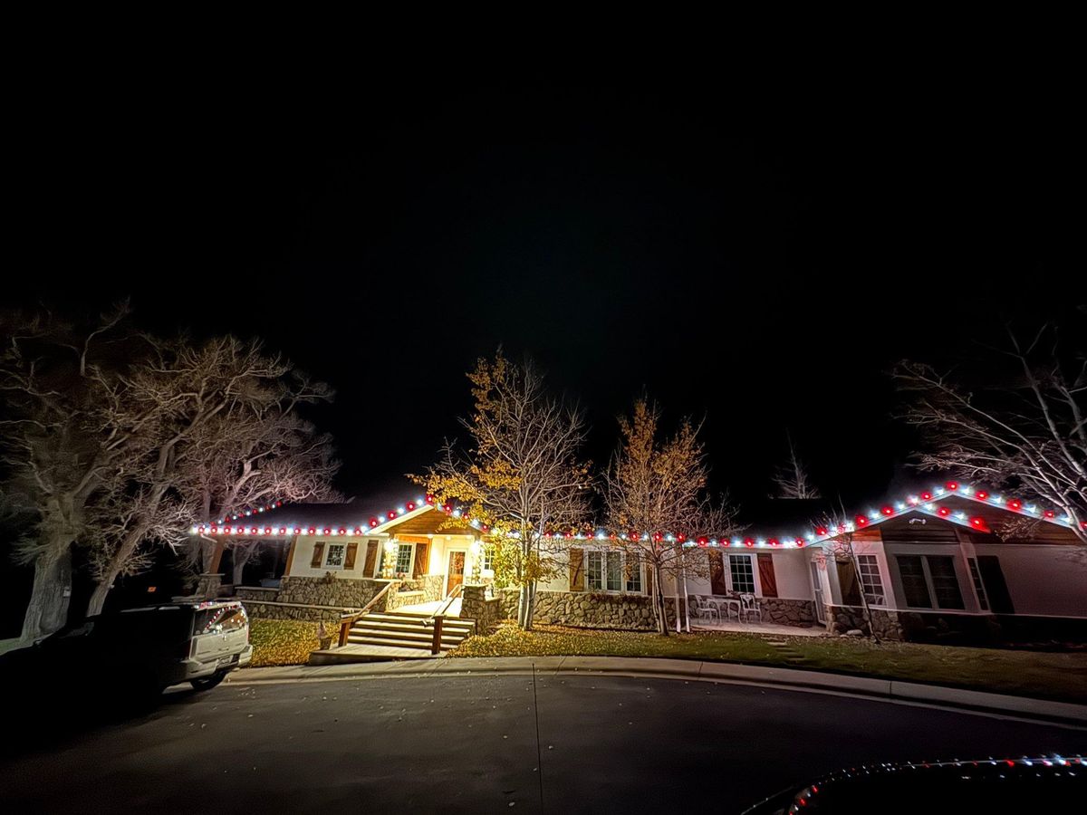Christmas Lights for Precision Landscape in Casper, WY