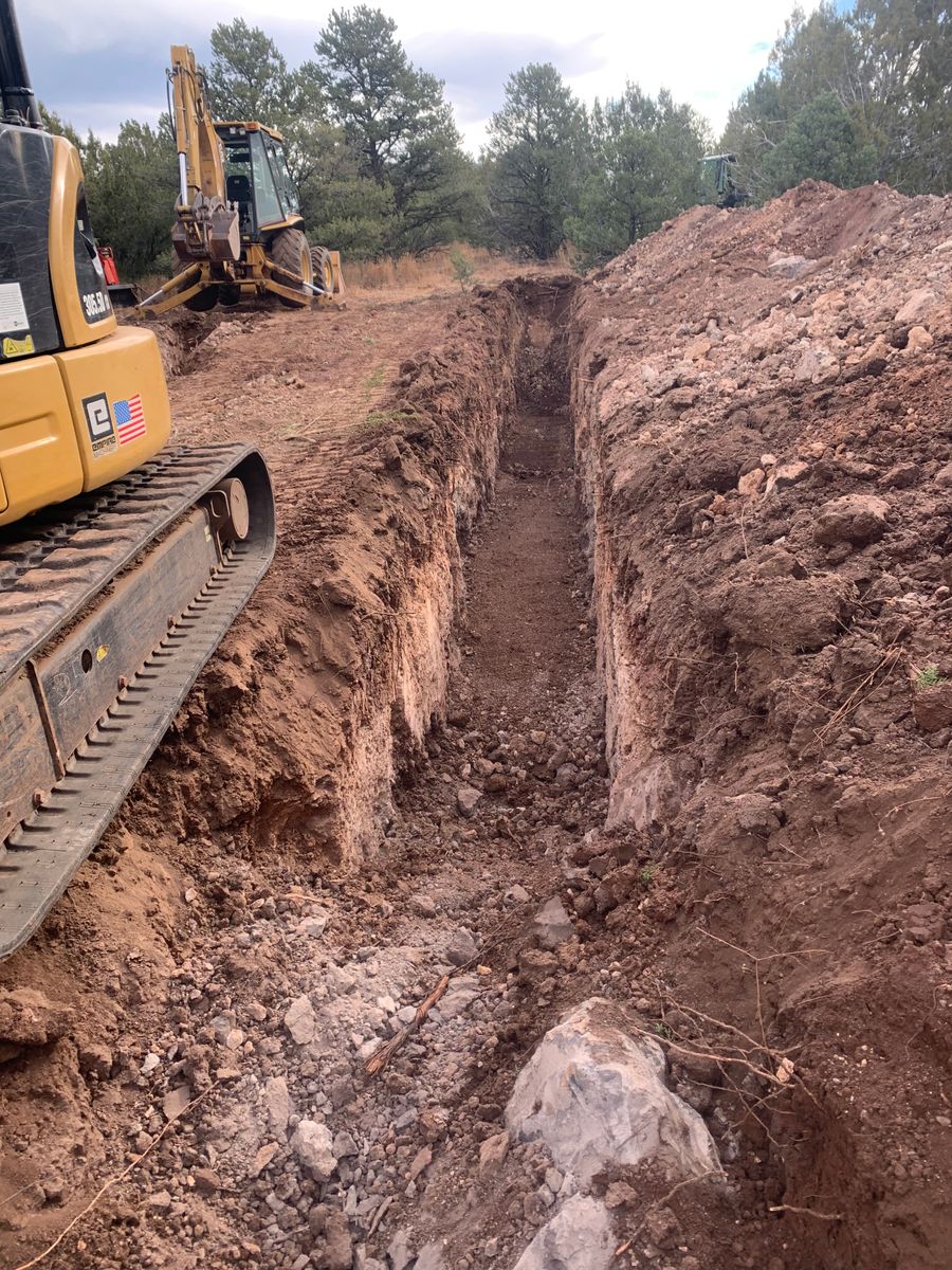 Residential & Commercial Excavation for S&D Excavations in Ash Fork, AZ