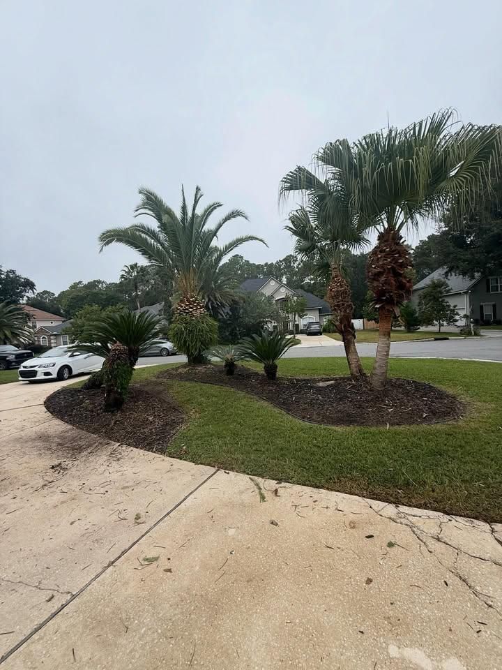 Mulch Installation for Whole 9 Yards Services in Green Cove Springs, FL