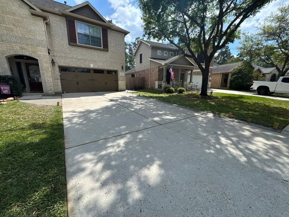 Driveway Construction for Extreme Concrete Services in Houston, TX
