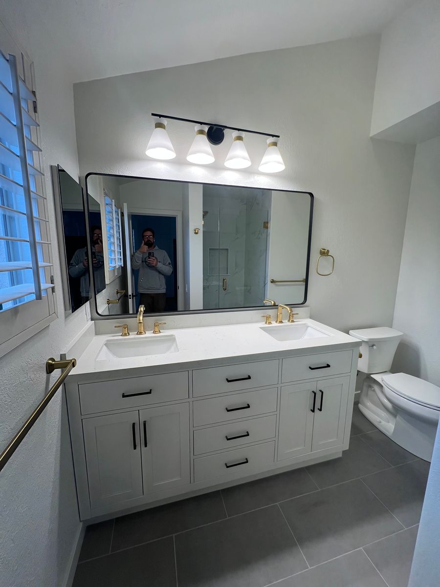 Bathroom Renovation for Tim Reynolds Construction in Santa Barbara, CA